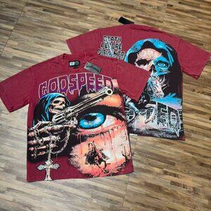 Godspeed Red Graphic Tee
